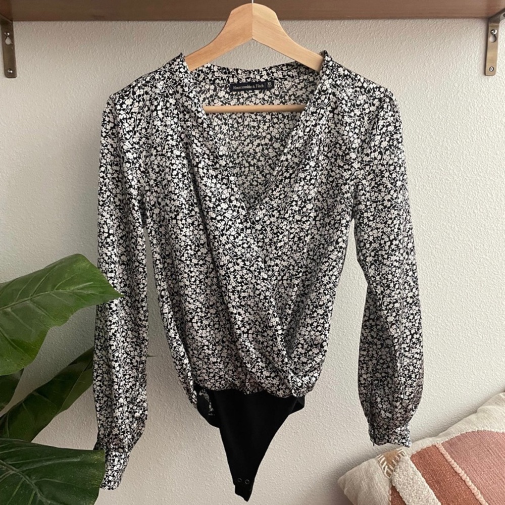 Abercrombie and Fitch Floral Bodysuit